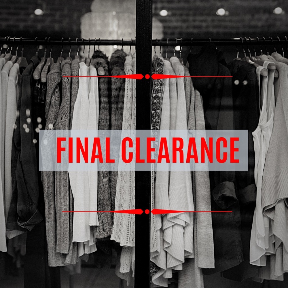 ‼️CLOSET CLEAR OUT SALE‼️